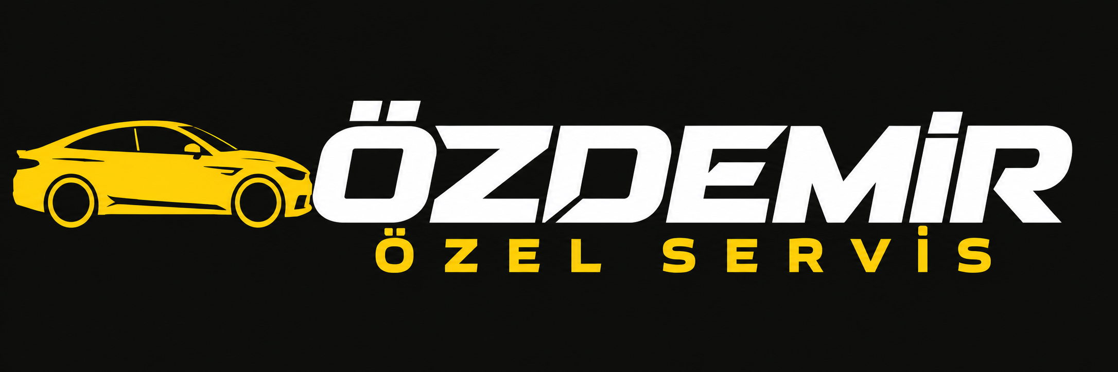 Özdemir Özel Servis otomobil figürlü logo